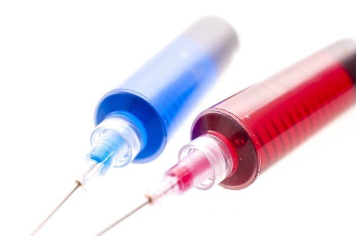 Influenza Vaccine syringe