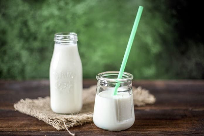 An image of a high-protein dairy drink that may help with blood sugar control and weight management.