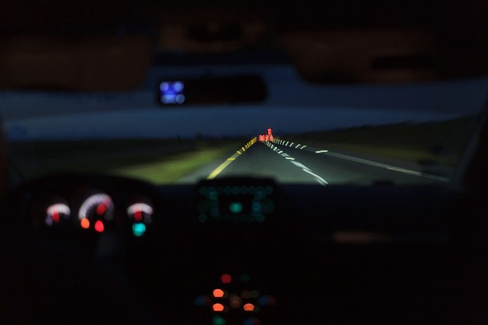Do yellow-lens glasses improve night time driving?