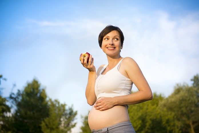 mother's diet during pregnancy