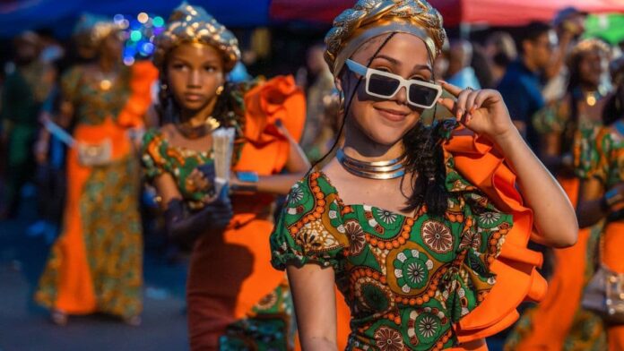Costa Rican Girls dancing in a parade in Limone- a single shot of HPV can protect girls from infection for up to 5 years